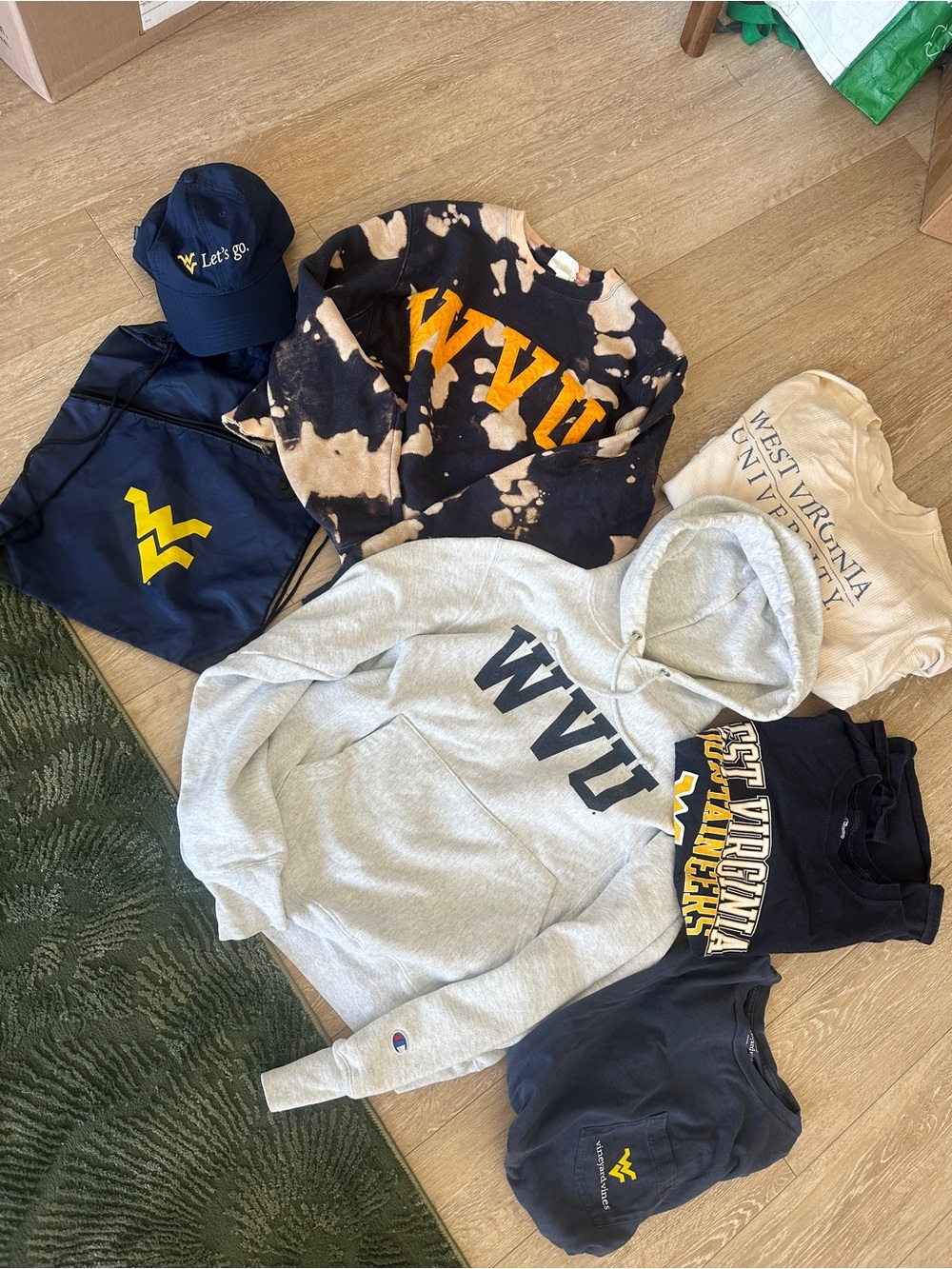 WVU lot of items